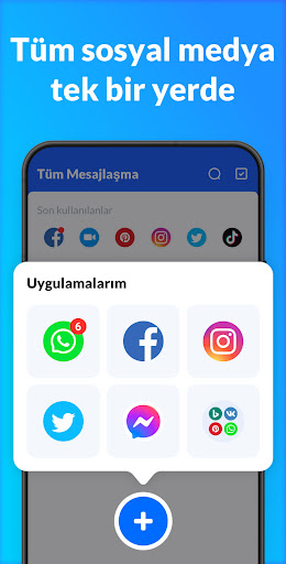 Tüm Mesajlaşma - Sosyal Uyg ekran görüntüsü