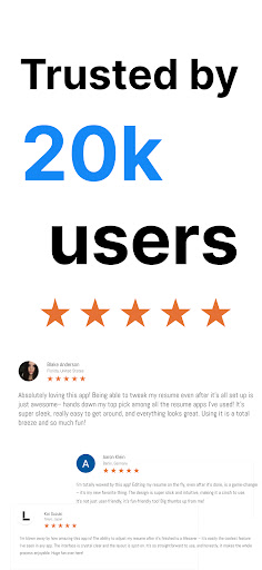 Resume Builder AI App CV Maker ekran görüntüsü
