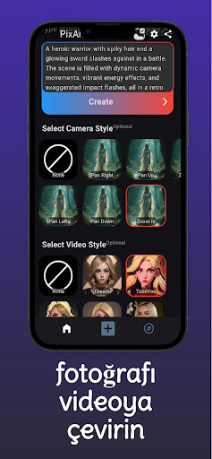 MotionVibe: AI Video Oluşturma ekran görüntüsü