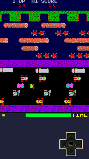 classic frogger ekran görüntüsü