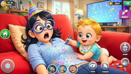 Mother Simulator: Prank Game ekran görüntüsü
