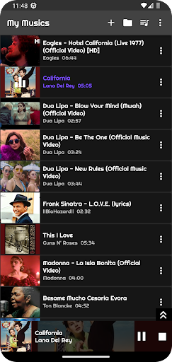 MusicaMila Müzik Çalar ekran görüntüsü