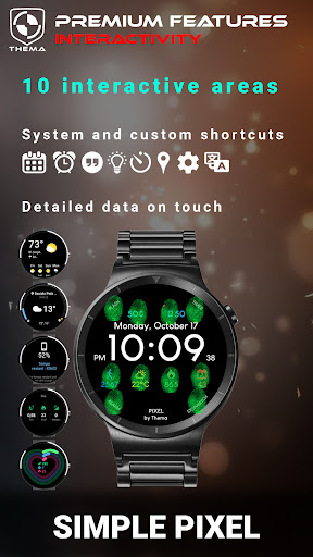 Simple Pixel Watch Face ekran görüntüsü