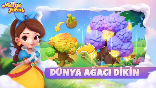 Merge Forest - Yapboz oyunları ekran görüntüsü