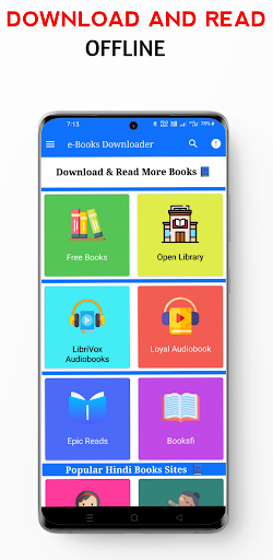 EBooks Downloader - PDF Reader ekran görüntüsü