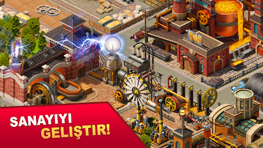 Steam City: Şehir Kurma Oyunu ekran görüntüsü