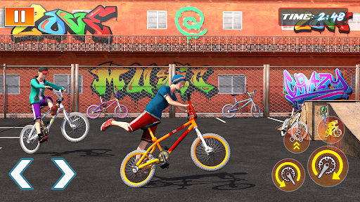 BMX Serbest Bisiklet Oyunu ekran görüntüsü