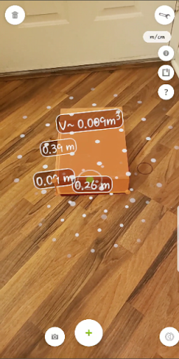 Measurement-AR : Calculate Dis ekran görüntüsü