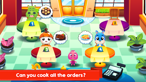 Marbel Restaurant - Kids Games ekran görüntüsü