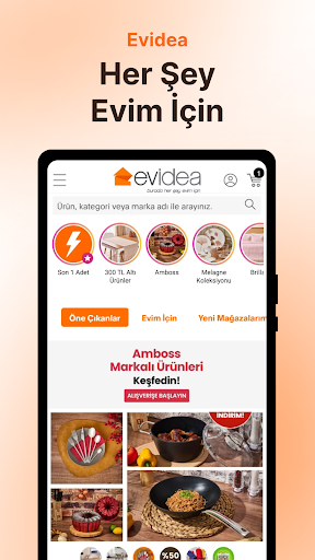 Evidea ekran görüntüsü