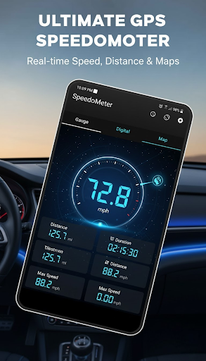 GPS Hız Göstergesi & İzleyici ekran görüntüsü