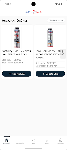 Rasyonel Madeni Yağ ekran görüntüsü
