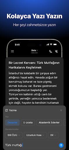 Dola: Akıllı AI Asistanı ekran görüntüsü