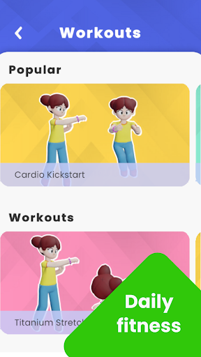 Kids 7 Minute Workout ekran görüntüsü