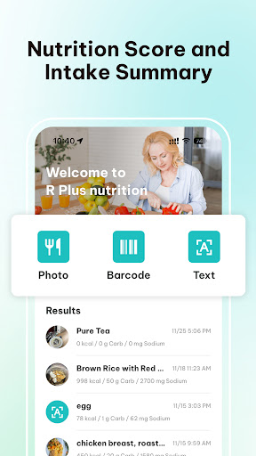 R Plus nutrition ekran görüntüsü