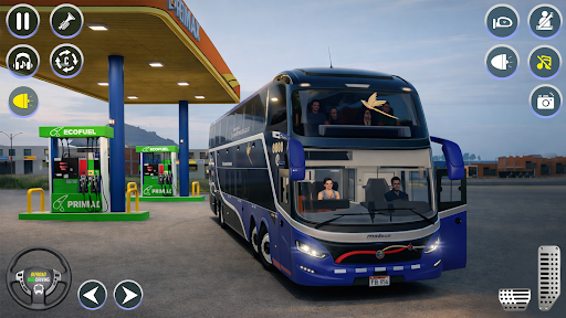 Bus Simulator Game Coach 2023 ekran görüntüsü