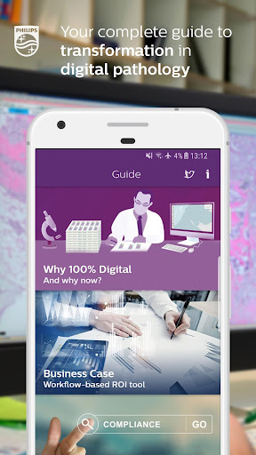 Philips IntelliSite Pathology ekran görüntüsü
