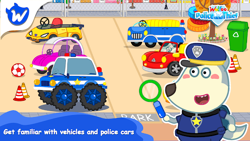 Wolfoo Police And Thief Game ekran görüntüsü
