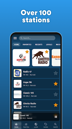 Radio Kenya: AM and FM Radio ekran görüntüsü