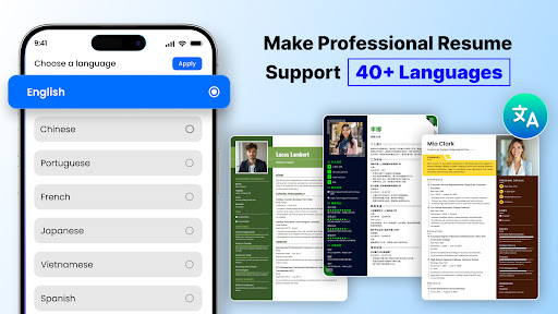 WeBuildCV: Resume Maker PDF AI ekran görüntüsü