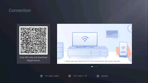 MagiConnect T-cast TV Services ekran görüntüsü