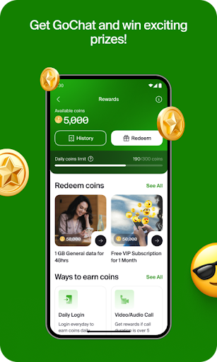 GoChat Messenger: Video Calls ekran görüntüsü