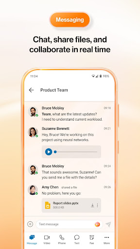 RingCentral ekran görüntüsü