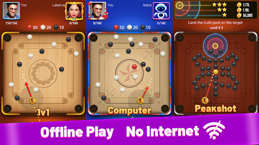 Carrom Meta-Board Disc Game ekran görüntüsü