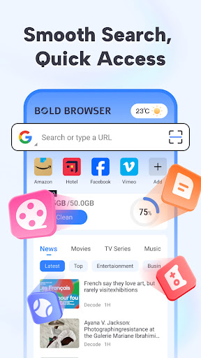Bold Browser - Fast & Safe ekran görüntüsü