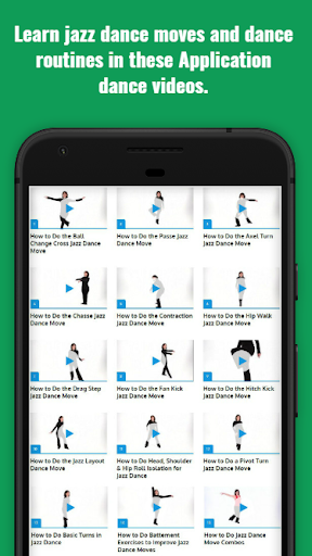 Jazz Dance Moves Guide ekran görüntüsü