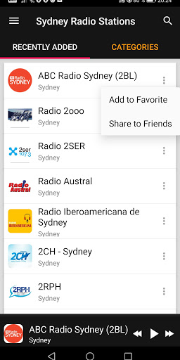 Sydney Radio Stations ekran görüntüsü
