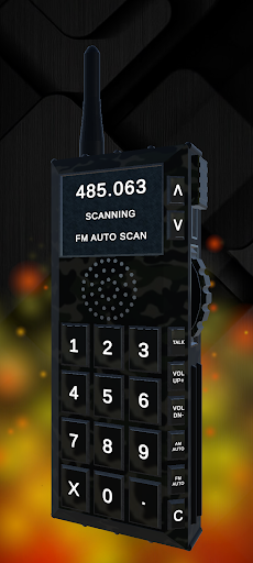 Military AM FM Radio Scanner ekran görüntüsü