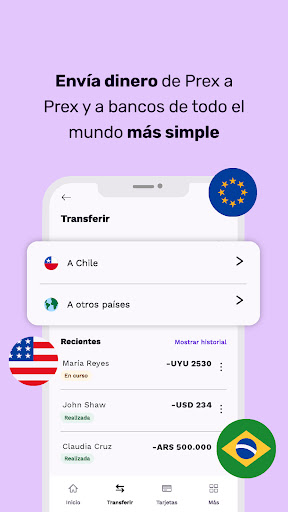 Prex Chile - Cuenta Digital ekran görüntüsü