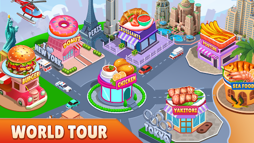 Food Serve - Cooking Games ekran görüntüsü