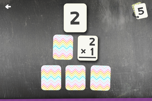 Çarpma Flashcard Maç ekran görüntüsü