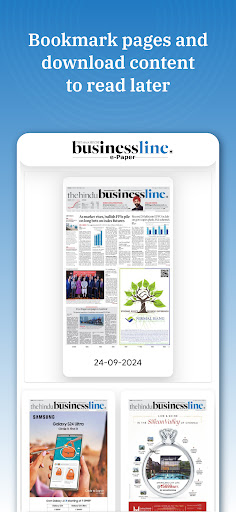 The Hindu BusinessLine ePaper ekran görüntüsü