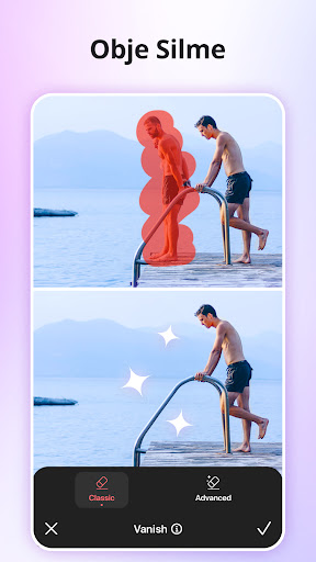 Fotoğraf Editörü, Rötuş ekran görüntüsü