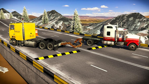 Chained Trucks against Ramp ekran görüntüsü