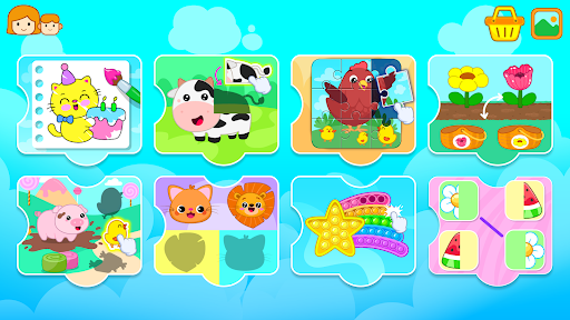 Jigsaw puzzle Game for kids 2+ ekran görüntüsü
