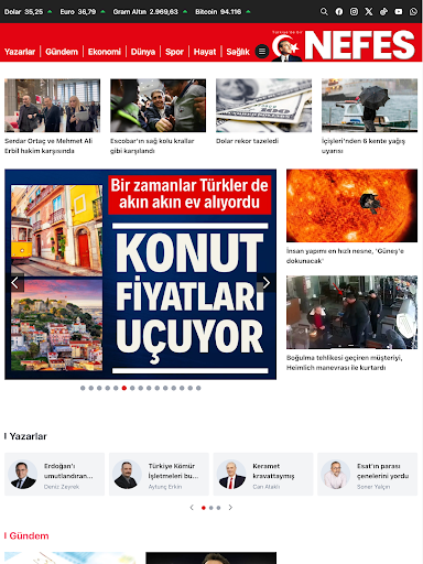 Nefes Gazetesi ekran görüntüsü