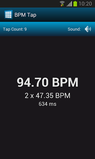 BPM Tap Pro ekran görüntüsü