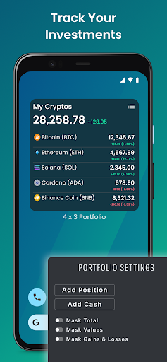Stock Widget ekran görüntüsü