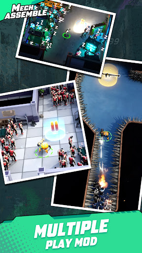 Mech Assemble: Zombie Swarm ekran görüntüsü