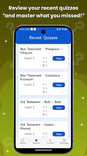 Roman Bible Quiz ekran görüntüsü