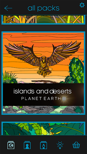 BBC Earth Colouring ekran görüntüsü