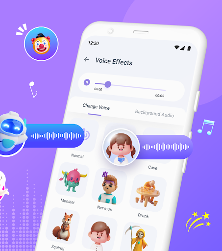 Voice Changer by Voice Effects ekran görüntüsü