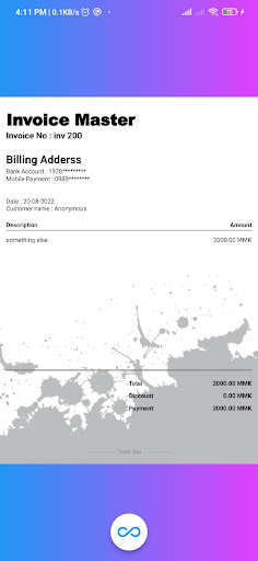 Invoice Master ekran görüntüsü