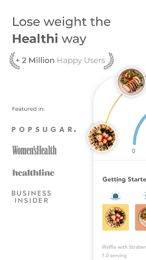 Healthi: Weight Loss, Diet App ekran görüntüsü