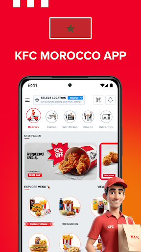 KFC Morocco -Order food online ekran görüntüsü