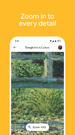 Google Arts & Culture ekran görüntüsü